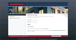 Desktop Screenshot of intercontinental-capital.net